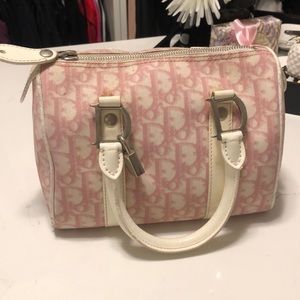 Vintage Dior pink bag